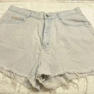 Lee Demin Riders jean Cut-off Shorts Size Large